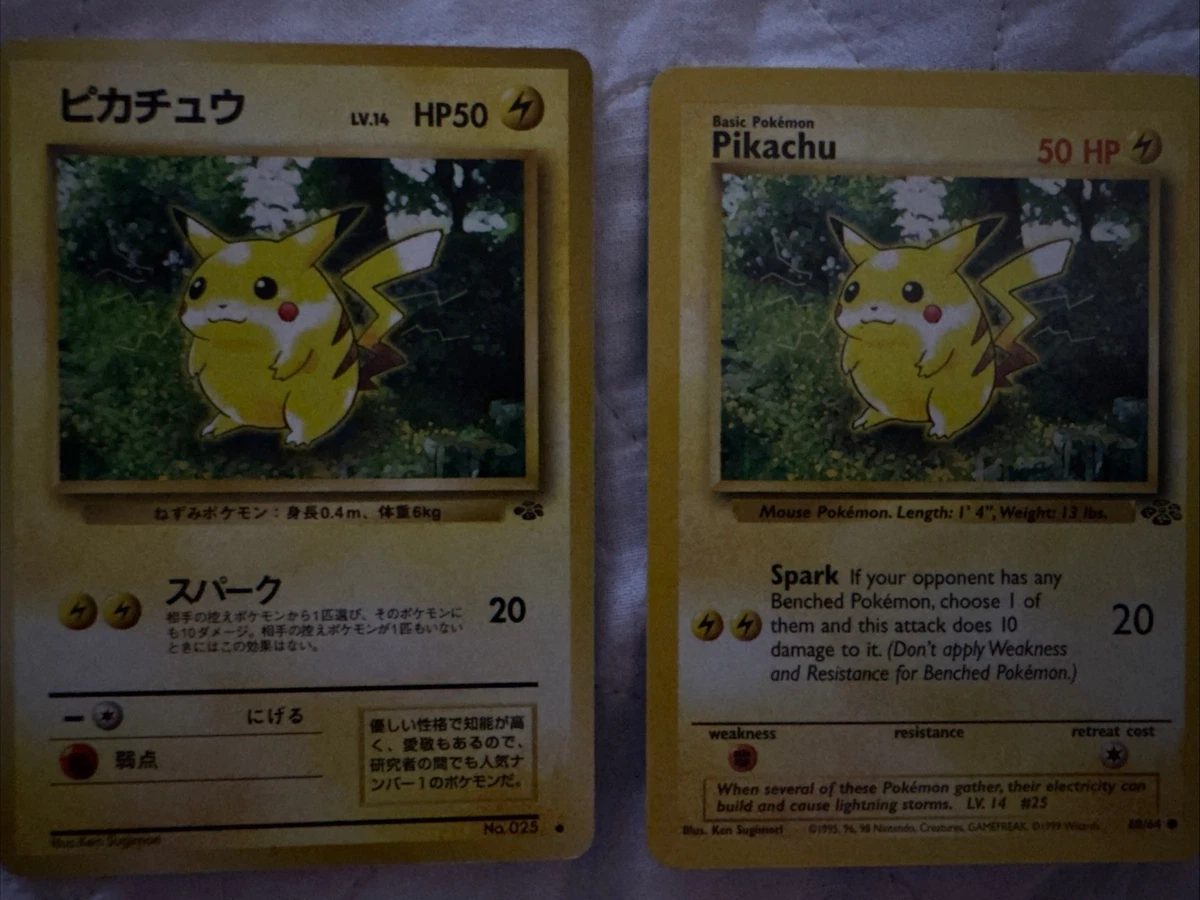 Pikachu Pokémon TCG Spark Individual Collectible Card Game Cards
