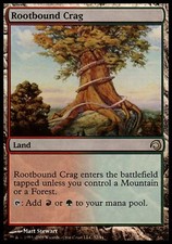 Rootbound Crag -Foil Near Mint MTG Premium Deck Series: Slivers