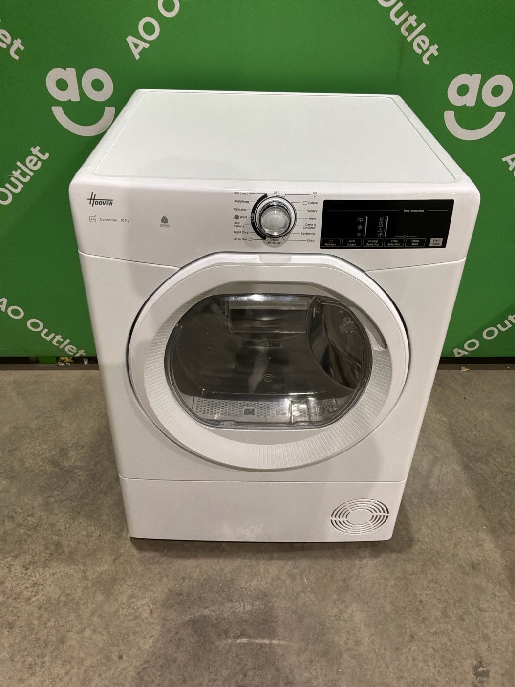 Hoover Condenser Tumble Dryer 10Kg White B Rated HRE C10TE-80 #LF120320