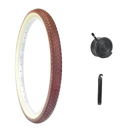 24x2.125 Bike Tire,  24 Inch Folding Beach Cruiser Bike 24x2