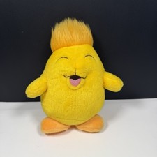 Neopets Yellow Chia Limited Edition Plush Toy 6.5" Stuffed Animal Spiked Hair