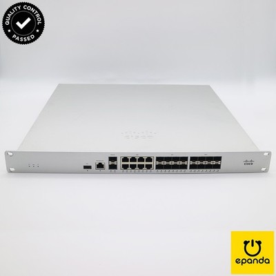Cisco Meraki MX250 SD-WAN Security Appliance Firewall UNCLAIMED, 1Y-Warranty