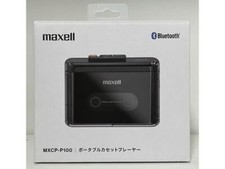 Maxell MXCP-P100BK Portable Cassette Player Black Bluetooth 100V New Japan 2025
