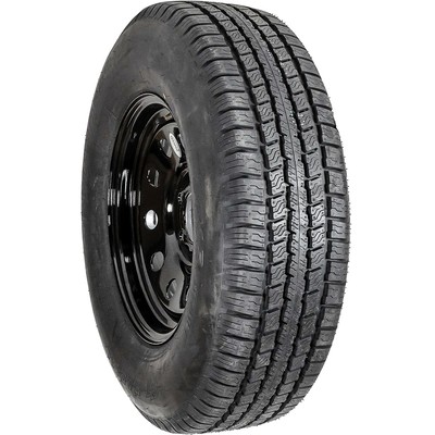 4 Assemblies Provider Radial ST 205/75R15 D 8 Ply Trailer 5x114.3 Black Mod
