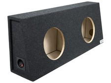 Atrend Dual 10 Subwoofer Regular Standard Cab Truck Sub Box Enclosure 3/4 MDF Sp