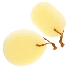 2 Pcs Body Sponge Bath Back Scrubber Bathing Scrubber Shower Scrubber