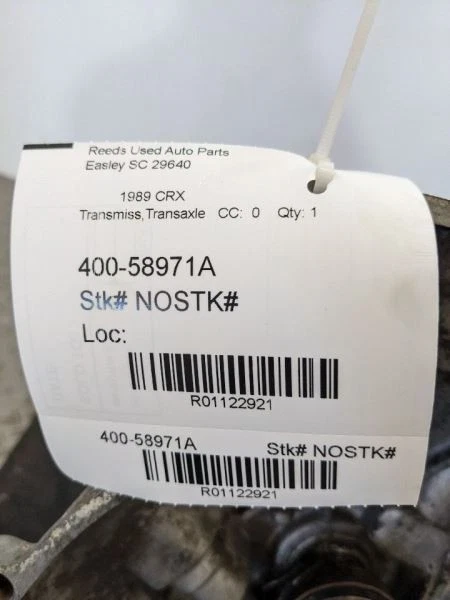 Transmisión manual hatchback 1,5 L 5 velocidades compatible con 89 CIVIC 1122921 Foto 2 de 4