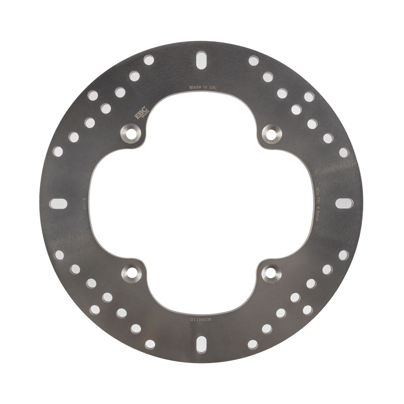 EBC MX/ATV/END Solid FR Brake Disc FLHS for Can Am Commander 1000 XT 2011 - 2015