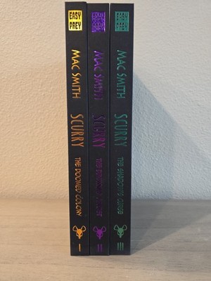 Scurry Volumes 1 2 & 3 Complete Set Hardback With Shells Signed And Numbered