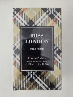 MISS LONDON POUR FEMME Eau de Parfum Natural Sproy - Voporisateur e100ml 3.4 Fl.