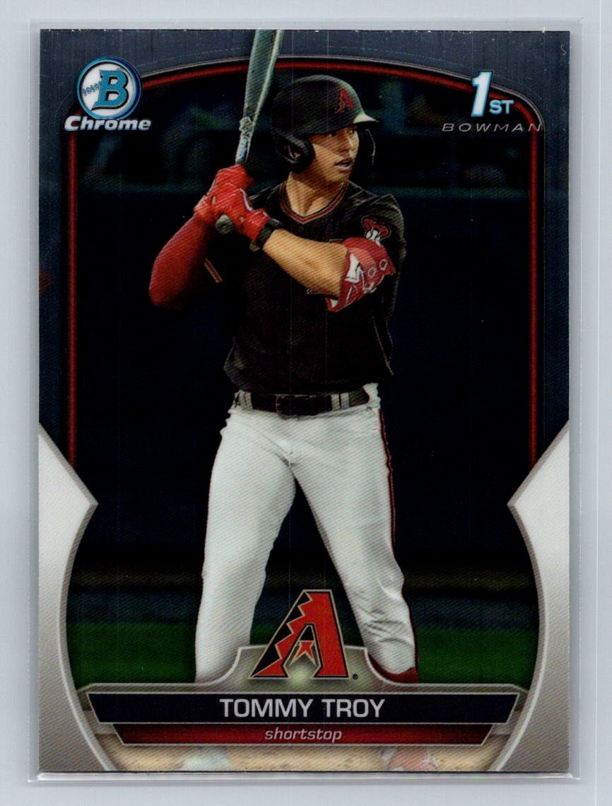 2023 Bowman Draft #BDC-103 Tommy Troy Chrome