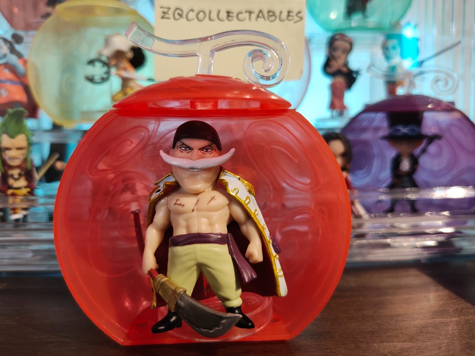 Ganhapon Bandai de una pieza con cápsula apilable de fruta del diablo (2,5 pulgadas)
