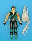 Vtg GI Joe DIAL TONE v1 figure E 100% COMPLETE original 1986 ARAH Dialtone