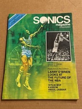1980 NBA Opening Night Seattle Supersonics VS Los Angeles Lakers OCT 10TH Jabbar