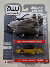 NEW 2025 Auto World 2 Pack FIREBIRDS 92 FIREBIRD FORMULA 97 FIREBIRD WS6