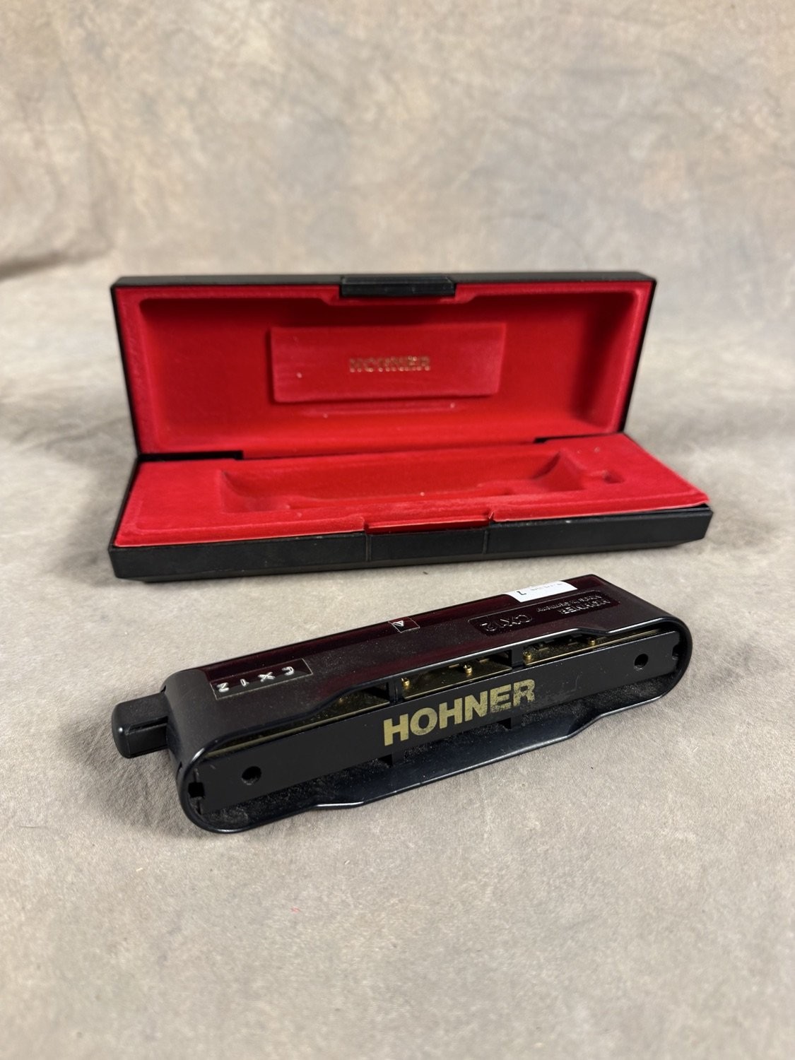 Hohner CX12 chromatic harmonica Black