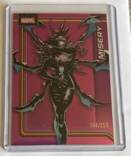 2026 Topps Chrome Marvel Comics 137 Misery Pink Refractor 168/250