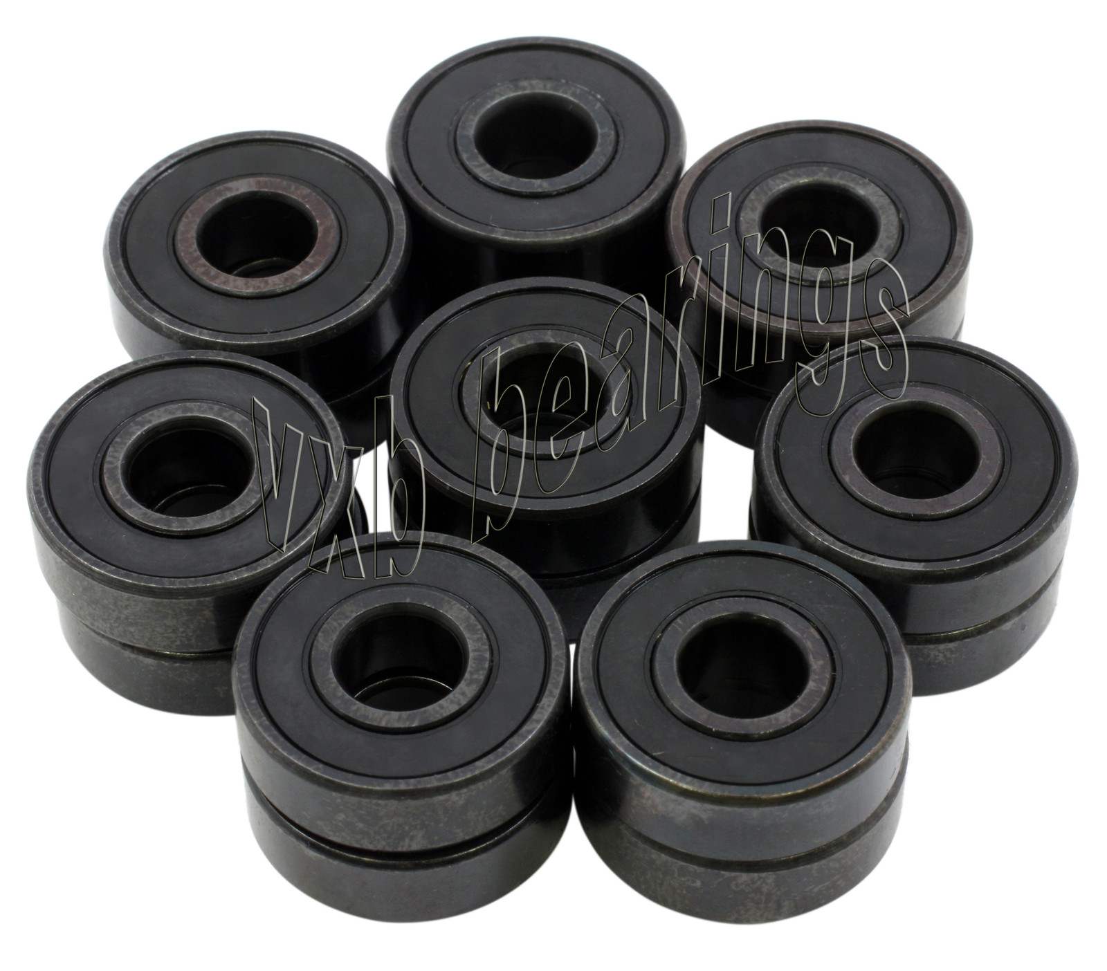 100 Skate Bearing Bronze Cage Open