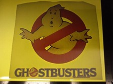 Vintage  Authentic Iron-On / Heat Transfer  Ghostbusters Original Logo 1984