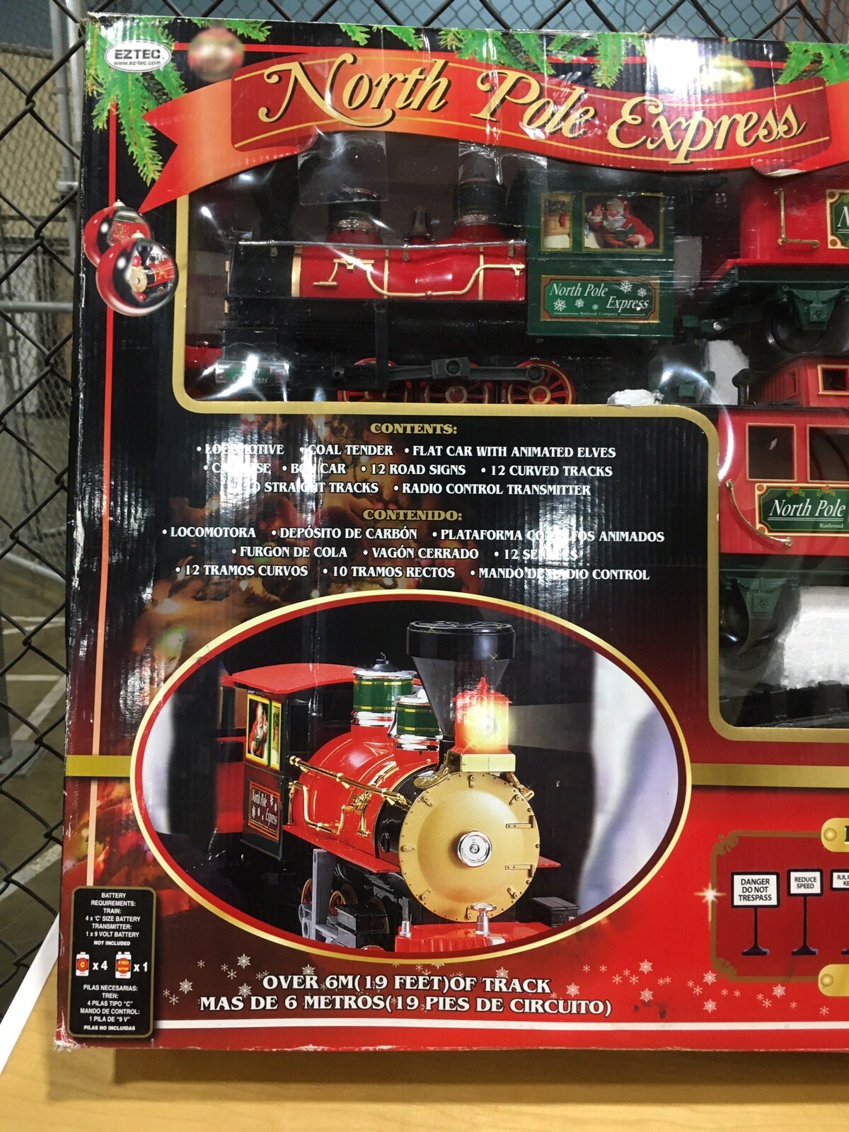 north pole express train set 40 piece