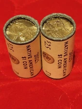 2025 P & D Native American Dollar Coin Mint Roll Set UNC *On Hand