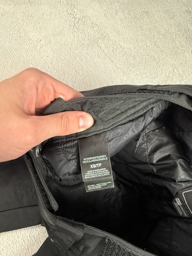 The North Face Women Snow HyVent Pants Ski Cargo Black XS Size - Picture 12 of 12