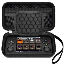 Case Compatible with RG35XX H Retro Game Console, Handheld Emulator Gaming Playe