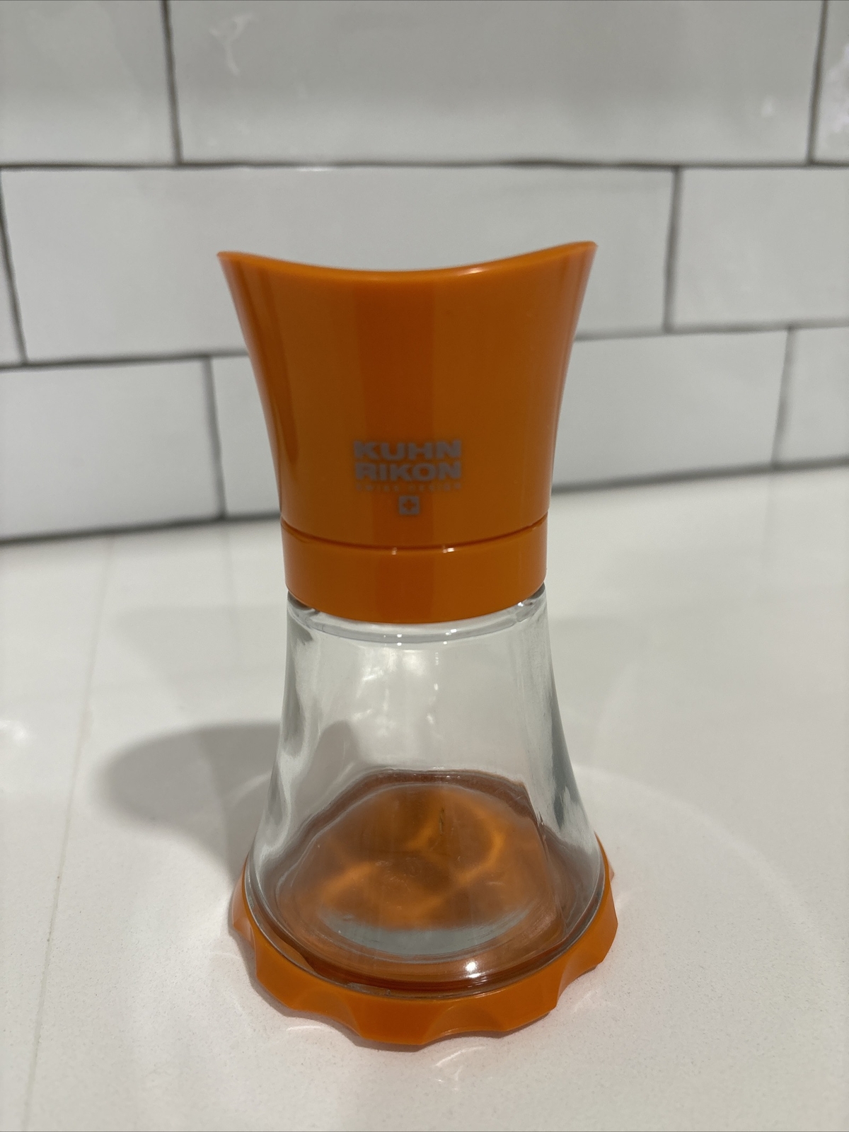 Kuhn Rikon Vase Grinder, Pepper Mill, Orange NEW in Box 5” eBay