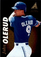 1995 Pinnacle Zenith John Olerud . Toronto Blue Jays #55