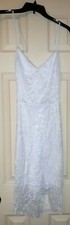 Charlotte Russe White Sleeveless Lace Spring Dress New w Tags XS, S Small Junior