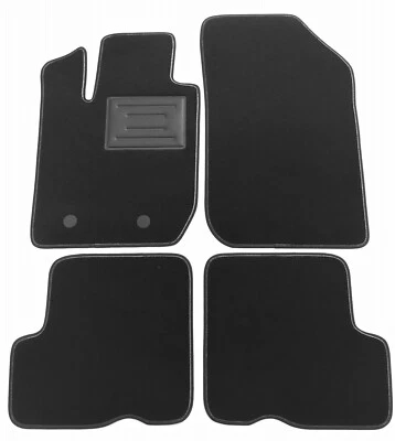ASC tappetini auto set 4pz DACIA DUSTER 2013-2018 2WD-4WD kit con battitacco
