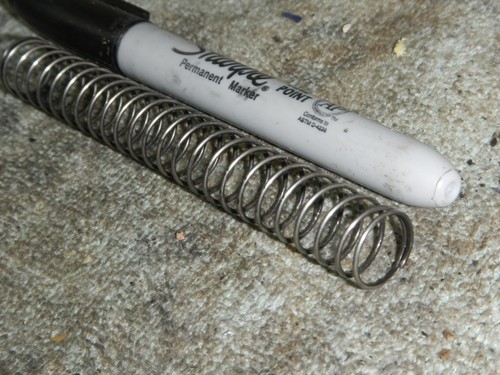 CARB THROTTLE SLIDE RETURN SPRING 1995 ATK 250 LQ Rotax 250LQ 250 - Picture 4 of 4
