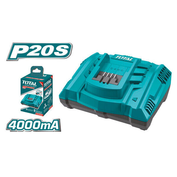 Total Caricabatterie Rapido 20V P20S - Carica in 30 Minuti la tua Energia