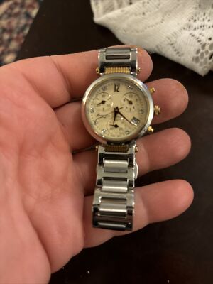 Kenneth Cole Swiss KS4003 Ladies Chronograph Bicolour Stainless