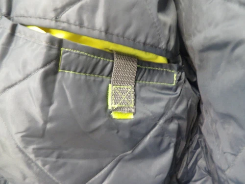 Yellow Workwear OccuNomix Collared Lined Jacket Coat Men's Size XL image 10