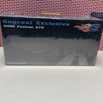 1/18 GMP GUYCAST 2006 Pontiac GTO Torrid Red W/ Red Interior