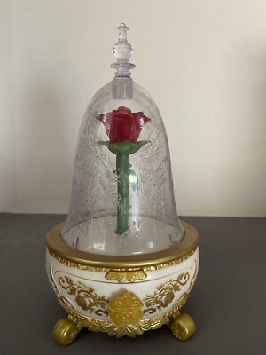 Disney Beauty & The Beast Live Action Enchanted Rose Jewelry Box Toy | eBay