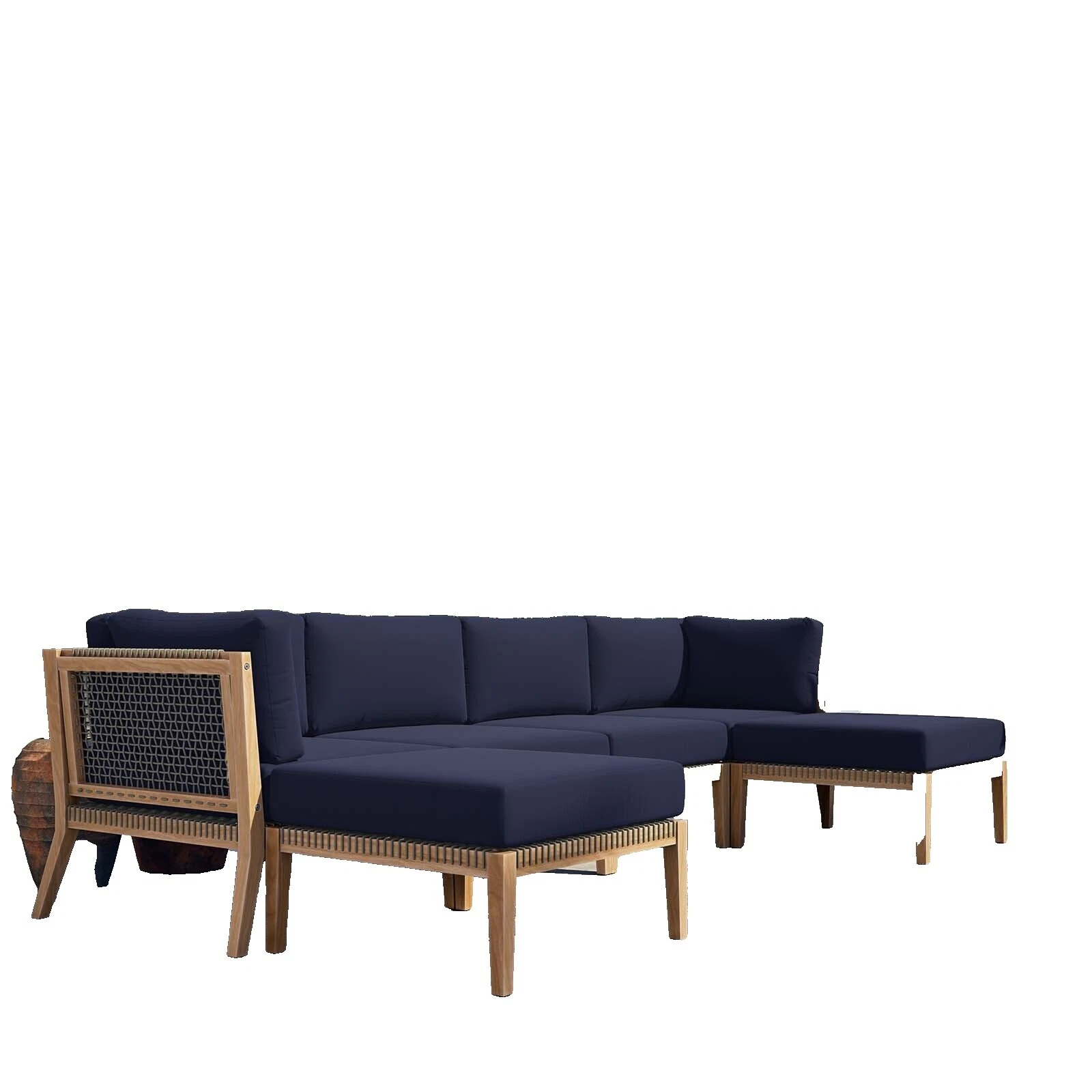 Sofá de Madera Sillas De Patio