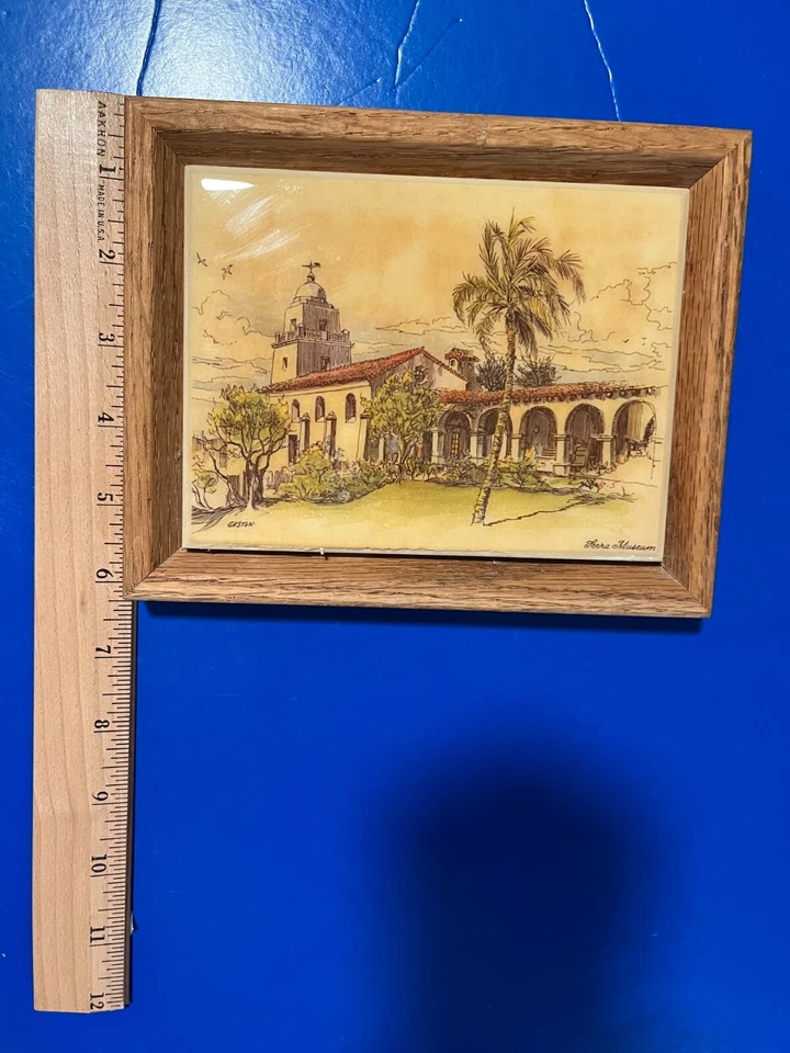 Arte enmarcado Gaston Lokvig "Museo Serra" Foto 2 de 4