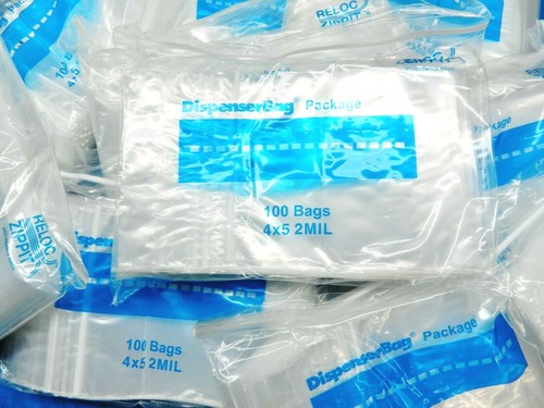 1000 3x5 Chiaro 2 MIL Zip Lock Sacchetti Di Plastica Richiudibili - Foto 12