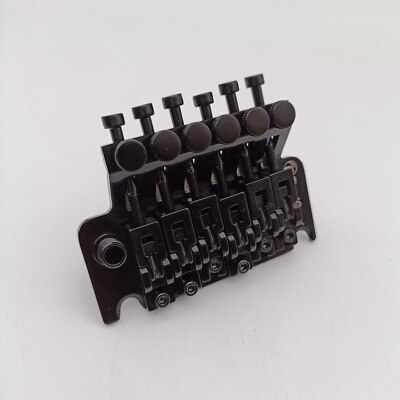 Tremolo System Bridge Floyd Rose Double Locking System Black Bridge Block