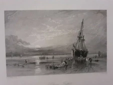 Print engraving Lachin-Y-Gair