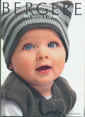 Catalogue Tricot Bergere De France Layette 46 Modeles Special 0 24 Mois C Tbc Ebay
