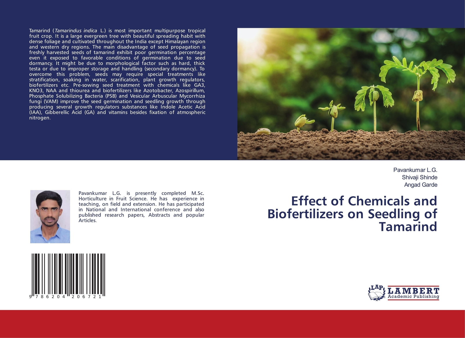 Thumbnail - Effect Of Chemicals And Biofertilizers On Seedling Of Tamarind G. (u.