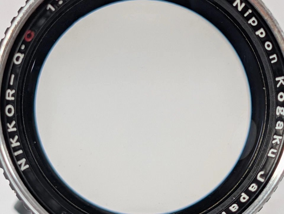 [Exc+4] Nikon Nippon Kogaku NIKKOR-Q.C 13.5cm 135mm f3.5 Lens S mount from JAPAN - Image 3 of 4