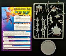 Marvel Crisis Protocol Amazing Spider Man w Card Base, NO Tokens/Tactic Cards