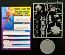 Marvel Crisis Protocol Amazing Spider Man w Card + Base, NO Tokens/Tactic Cards