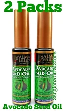 (2) RimeL Aceite Hueso de Aguacate / Mascara Avocado Seed Oil Eyelashes BLACK 