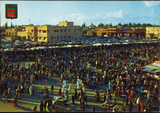 Marruecos - Marruecos - Marrakech - Marrakech - Place Djemaa El Fna - Mercado