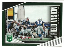  2019 Elite Field Vision Green #2 Tom Brady - Patriots